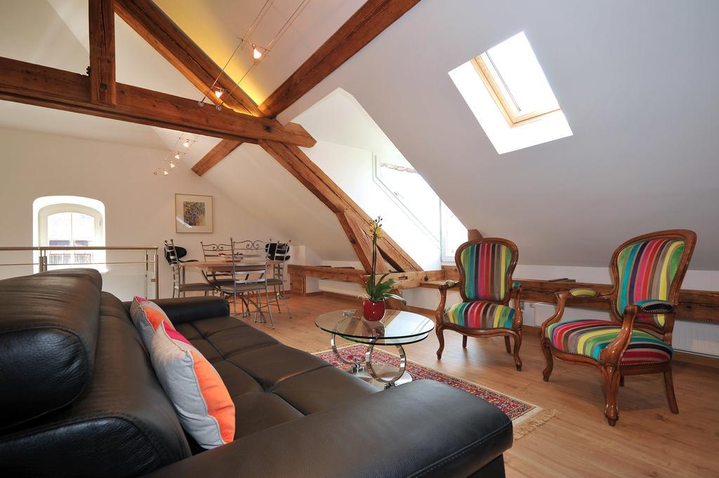 Les Balcons De Riquewihr Apartment Bagian luar foto