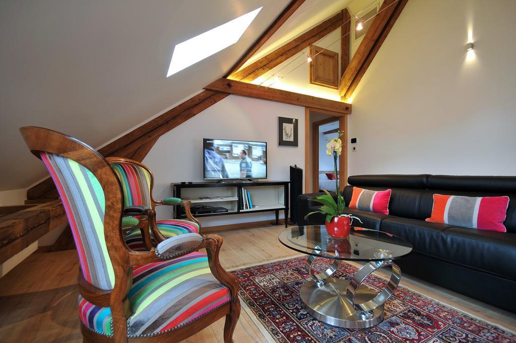 Les Balcons De Riquewihr Apartment Bagian luar foto