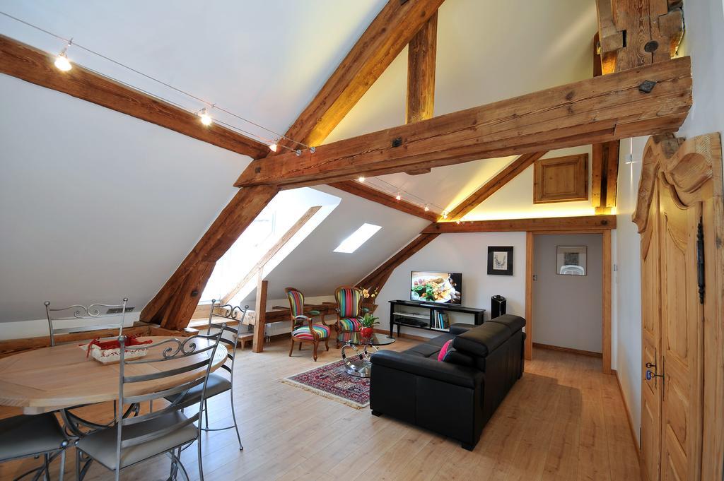 Les Balcons De Riquewihr Apartment Bagian luar foto